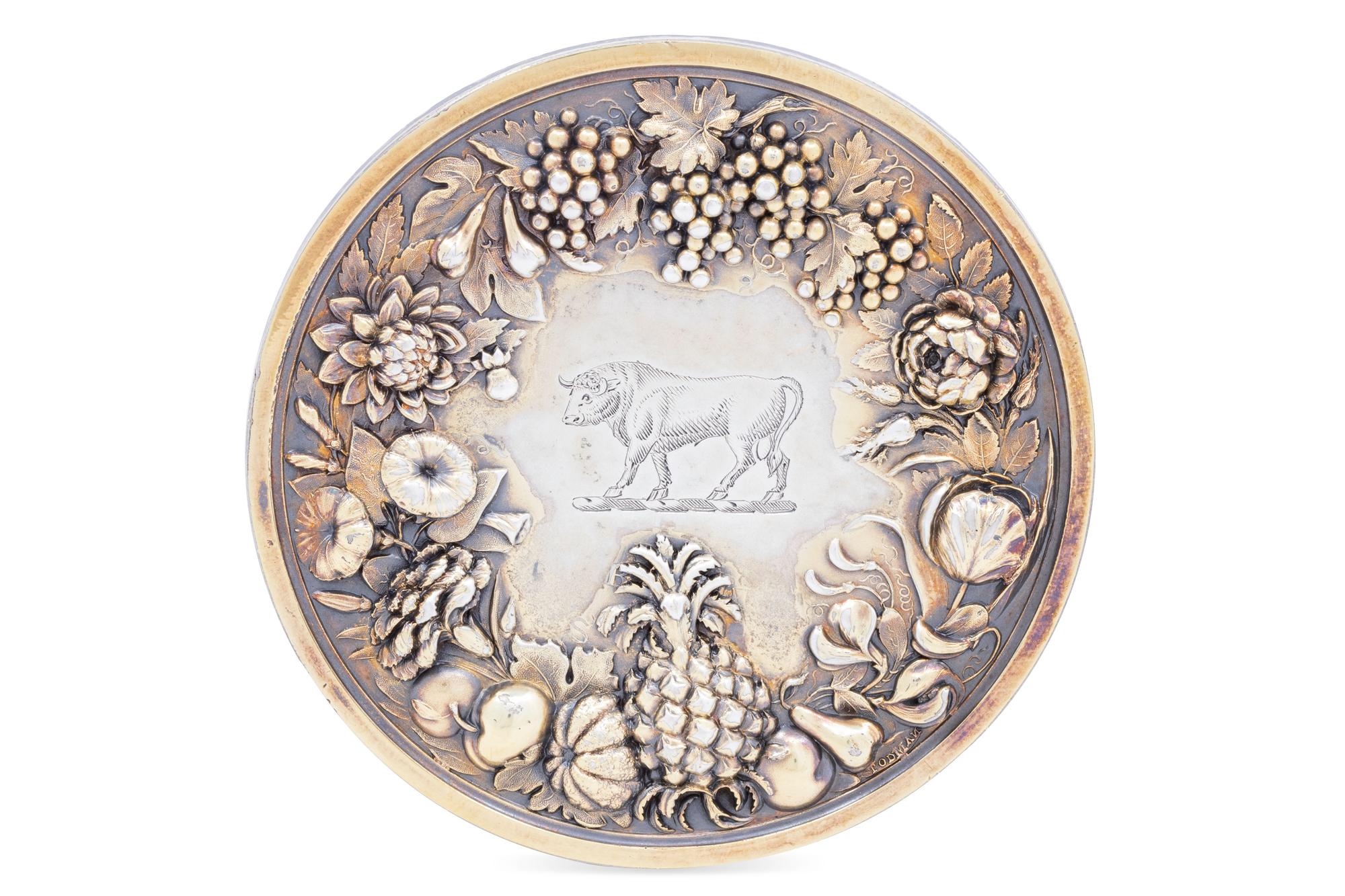 A George IV Silver-Gilt Commemorative Medallion