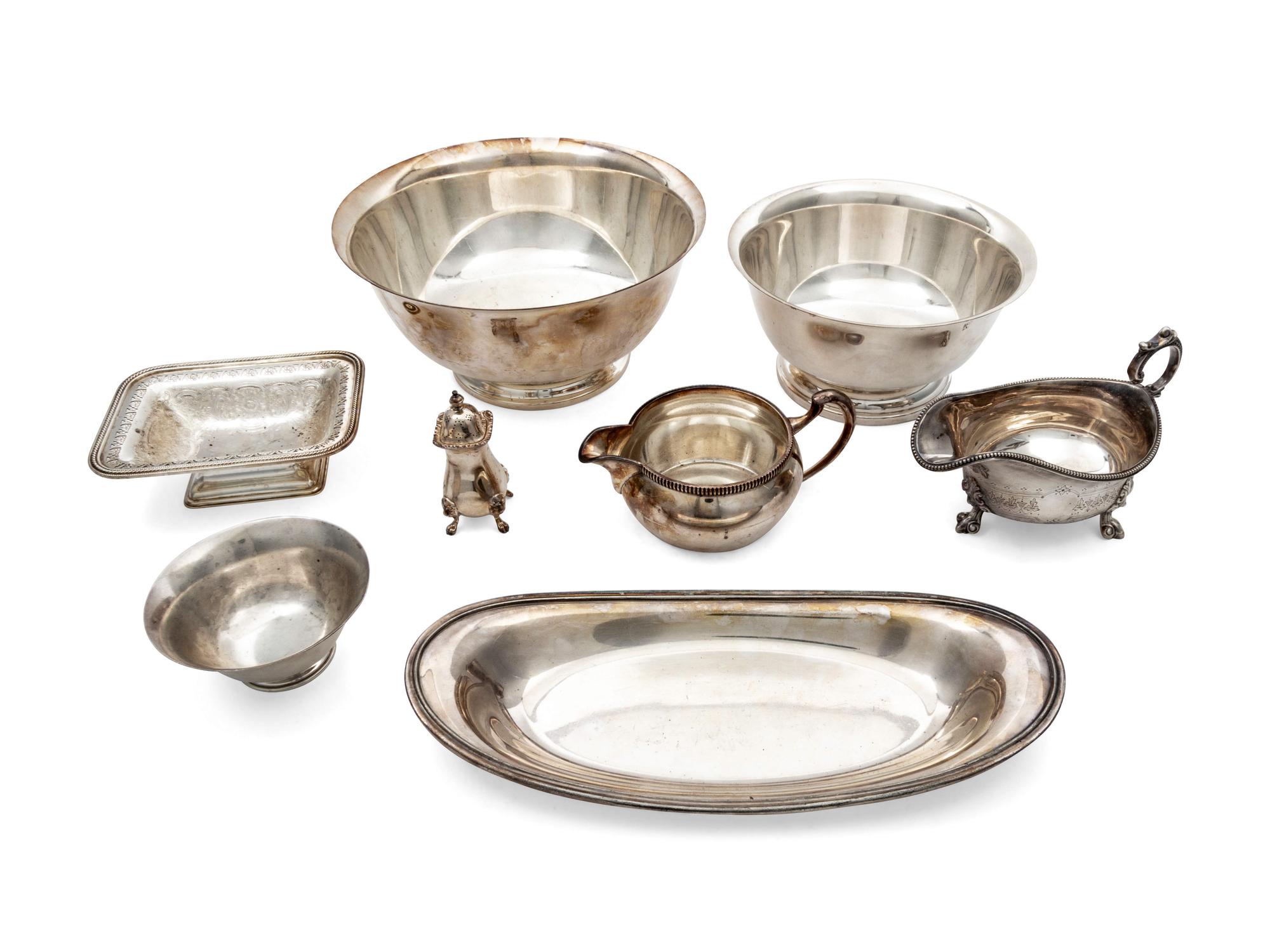 A Collection of Silver-Plate Articles