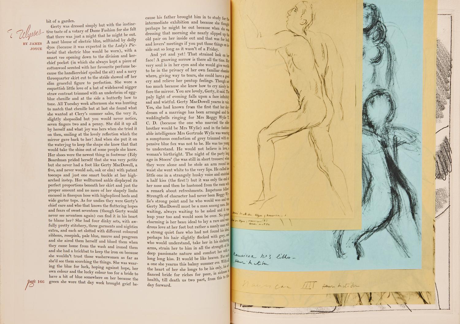 [Literature] [Matisse, Henry] Joyce, James. Ulysses