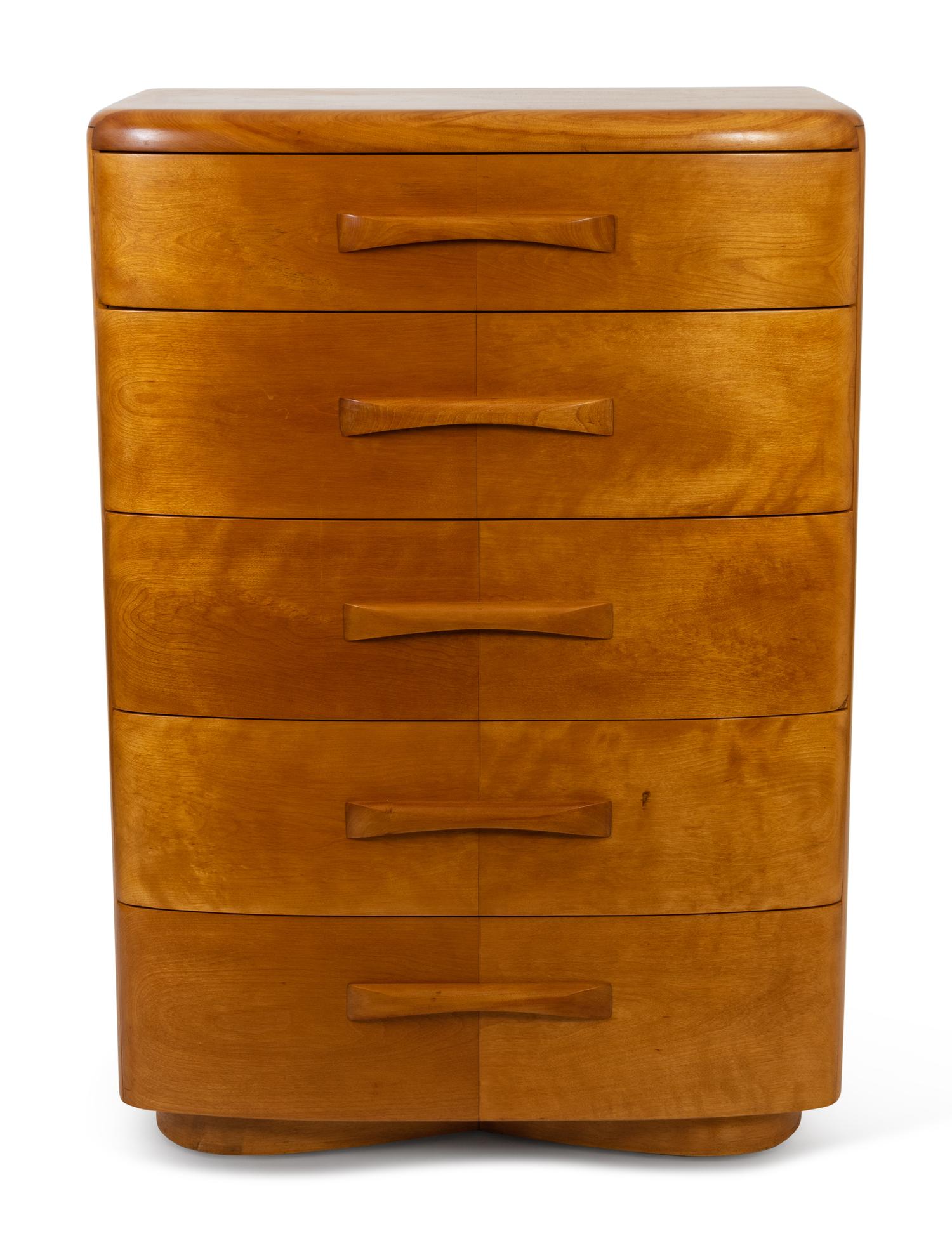 A Leo Jiranek Designed Heywood Wakefield Maple Chest of Drawers — MID-20TH CENTURY