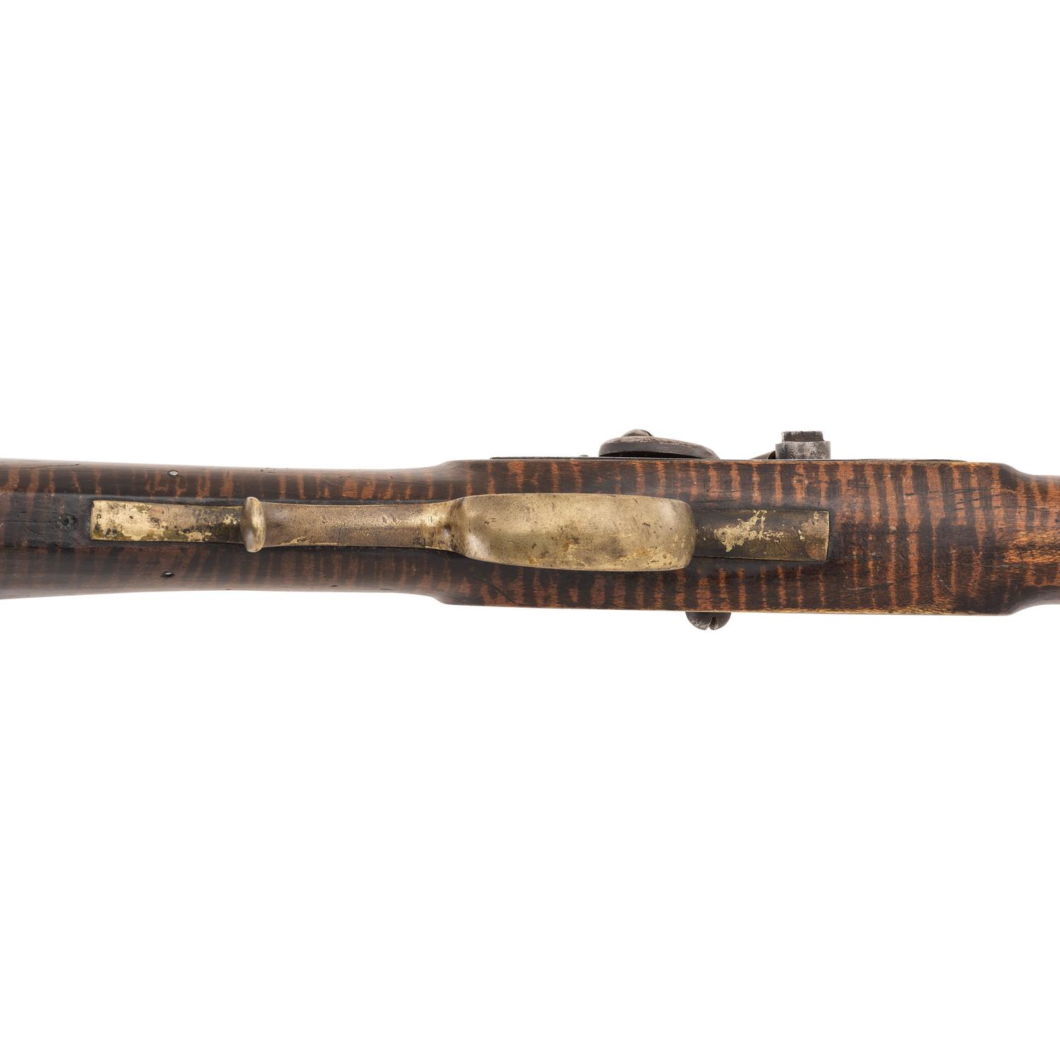 Shortened and Native Decorated Leman Percussion Trade Rifle