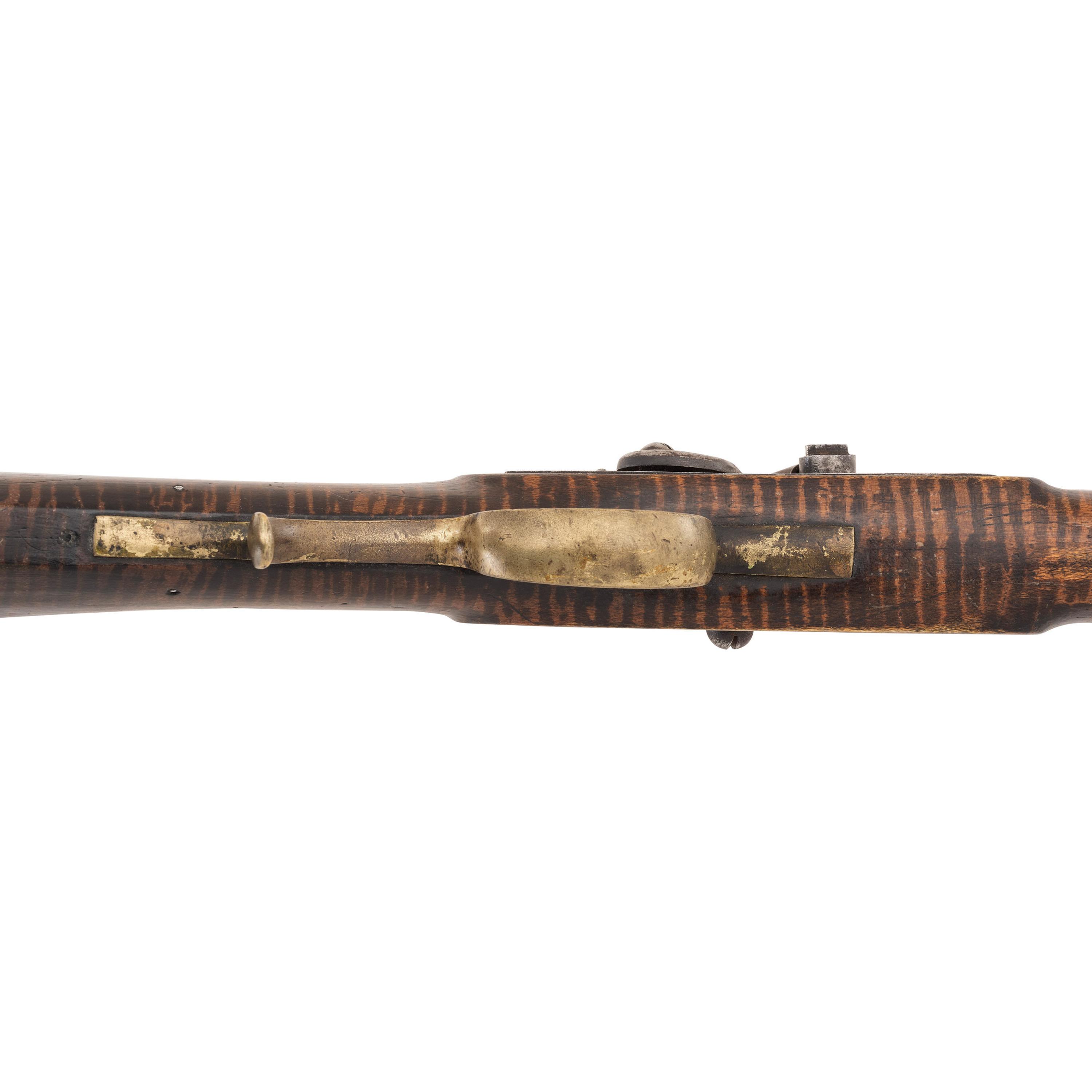 Shortened and Native Decorated Leman Percussion Trade Rifle