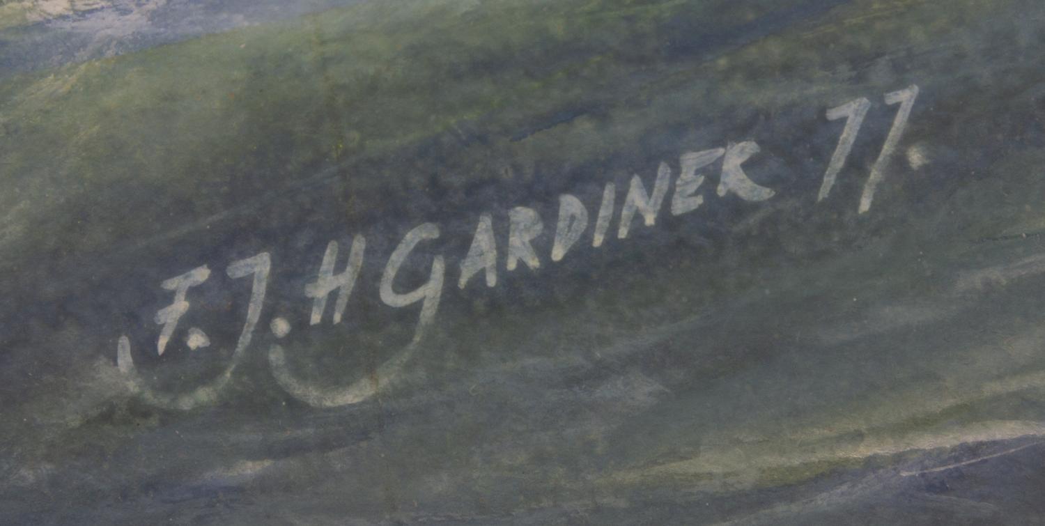 A Pair of F H Gardiner Watercolors