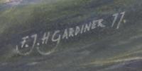 A Pair of F H Gardiner Watercolors