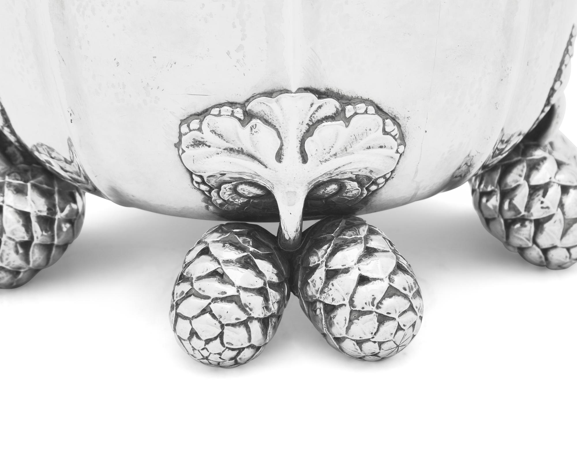 A Georg Jensen Silver Covered Wine Cooler