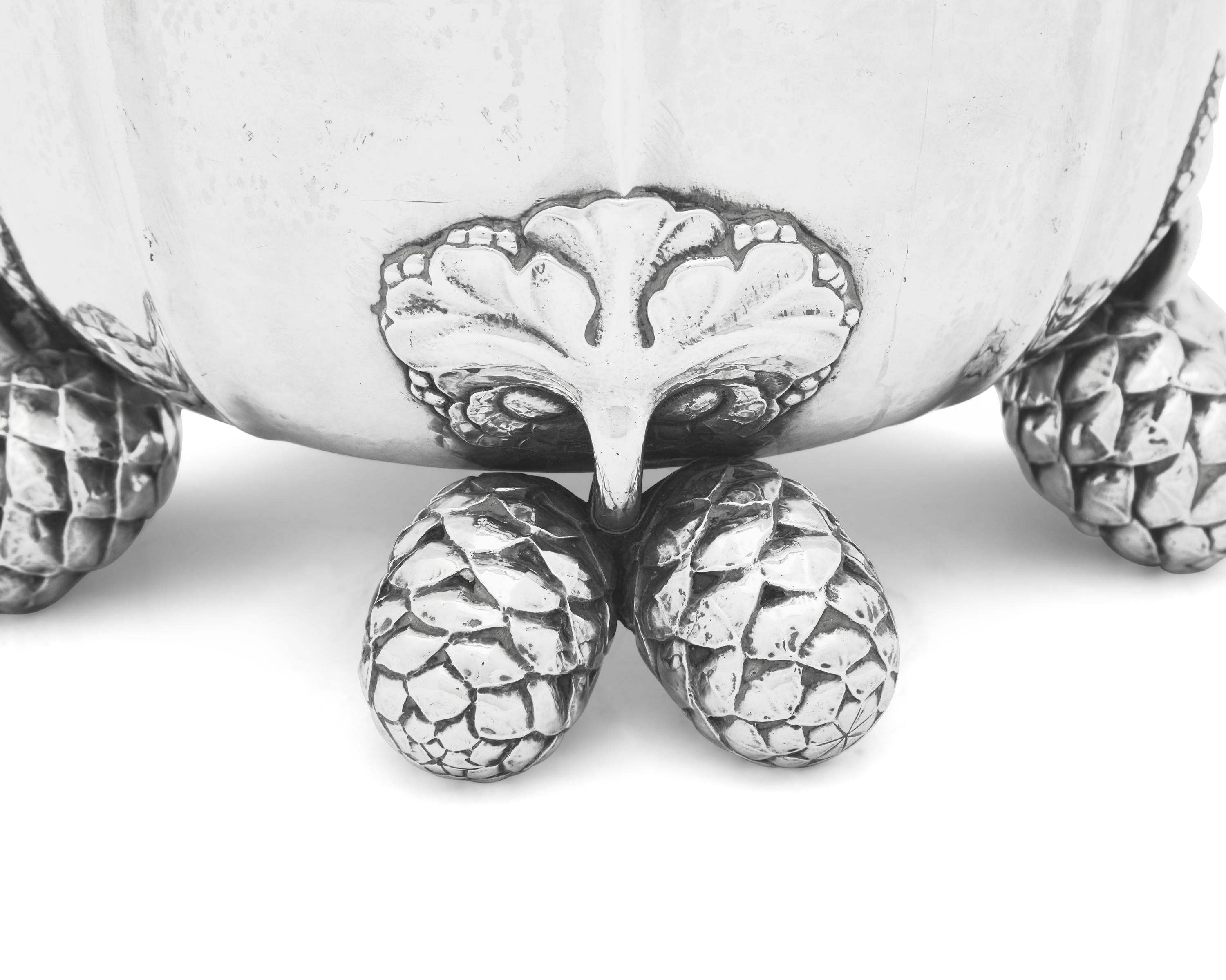 A Georg Jensen Silver Covered Wine Cooler