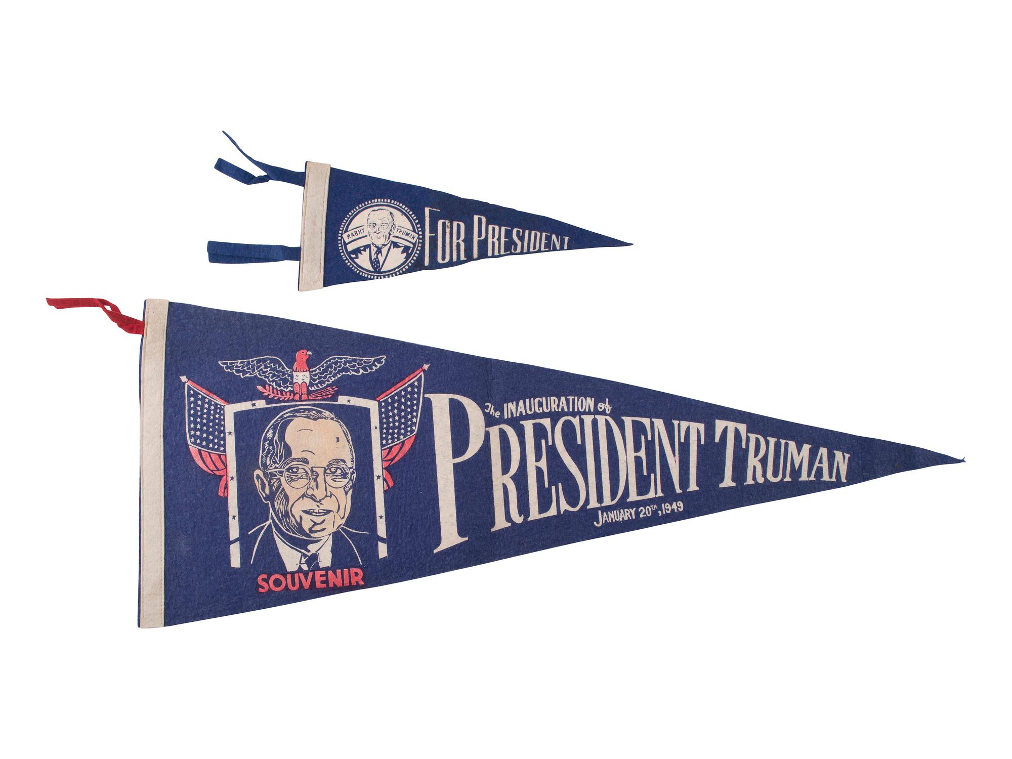[TRUMAN, Harry S. (1884-1972)]. Ephemera from the campaigns and presidency of Harry Truman.