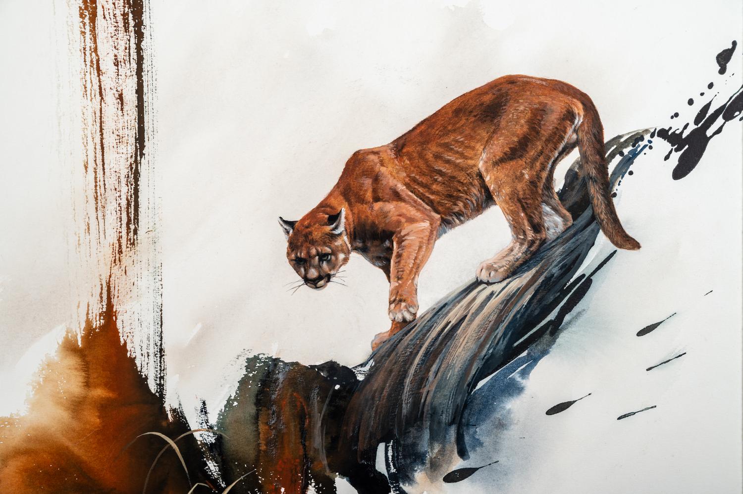 Solitary Hunter , circa 1980