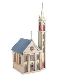 Untitled (Birdhouse Cathederal)