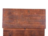 A Federal Grain-Painted Pine Blanket Chest on Bun Feet