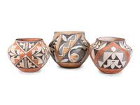 Acoma Polychrome Pottery