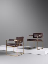 Set of Ten Dining Chairs Thayer Coggen, USA
