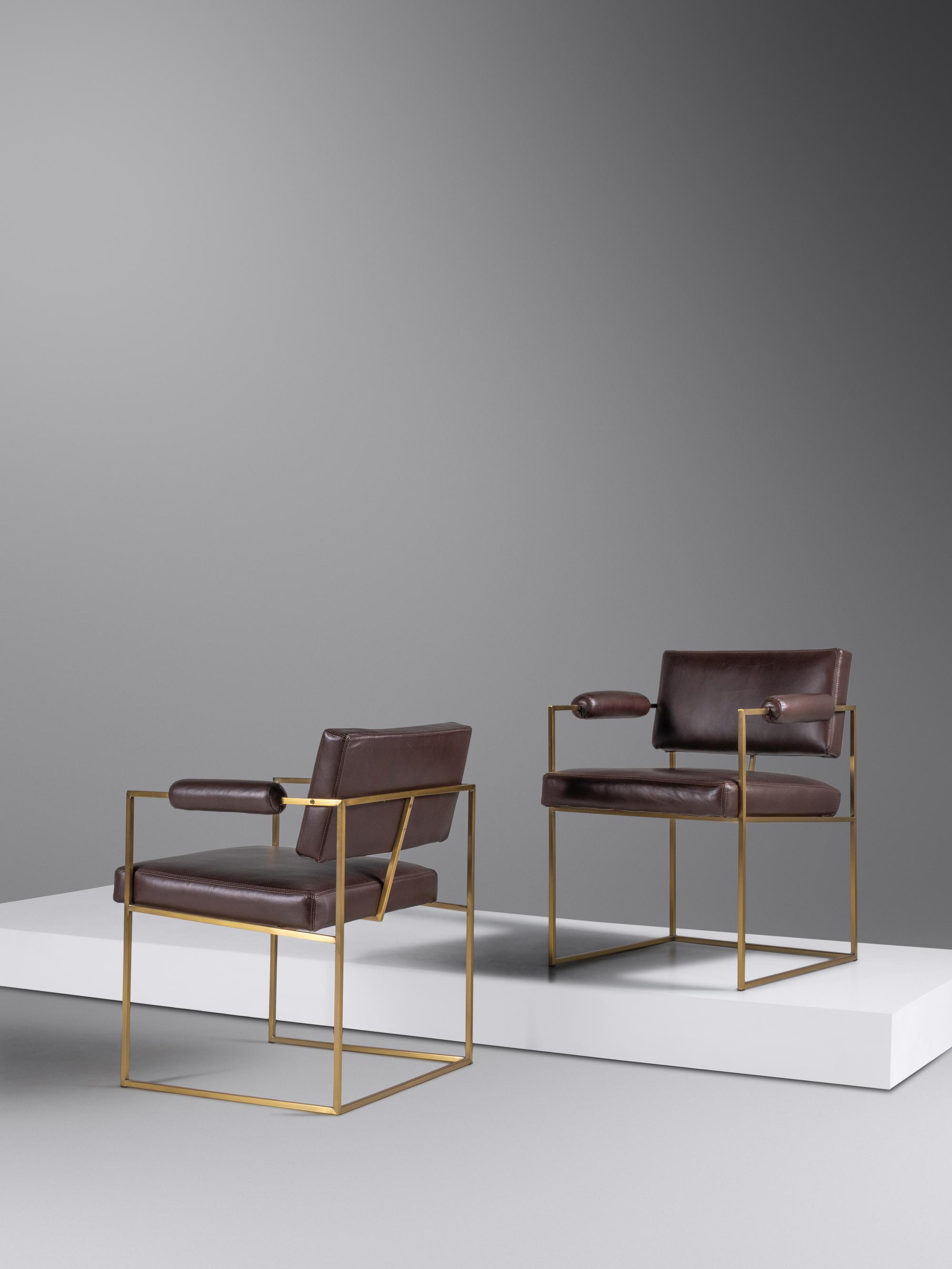 Set of Ten Dining Chairs Thayer Coggen, USA