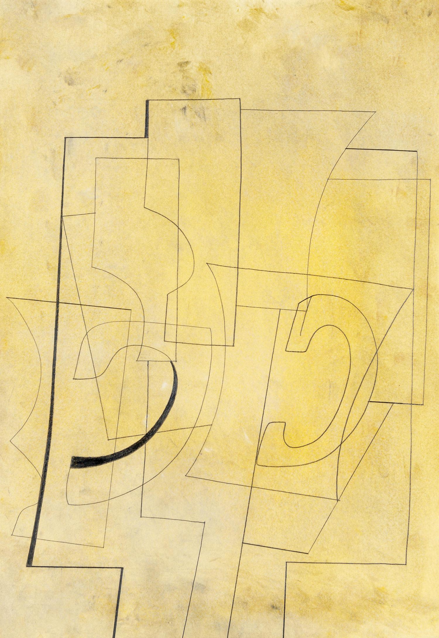 Nov 23-51 ( Still Life on a Yellow Ground)