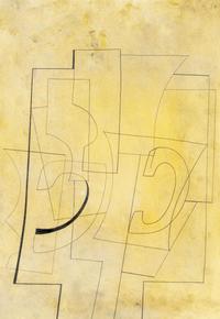 Nov 23-51 ( Still Life on a Yellow Ground)