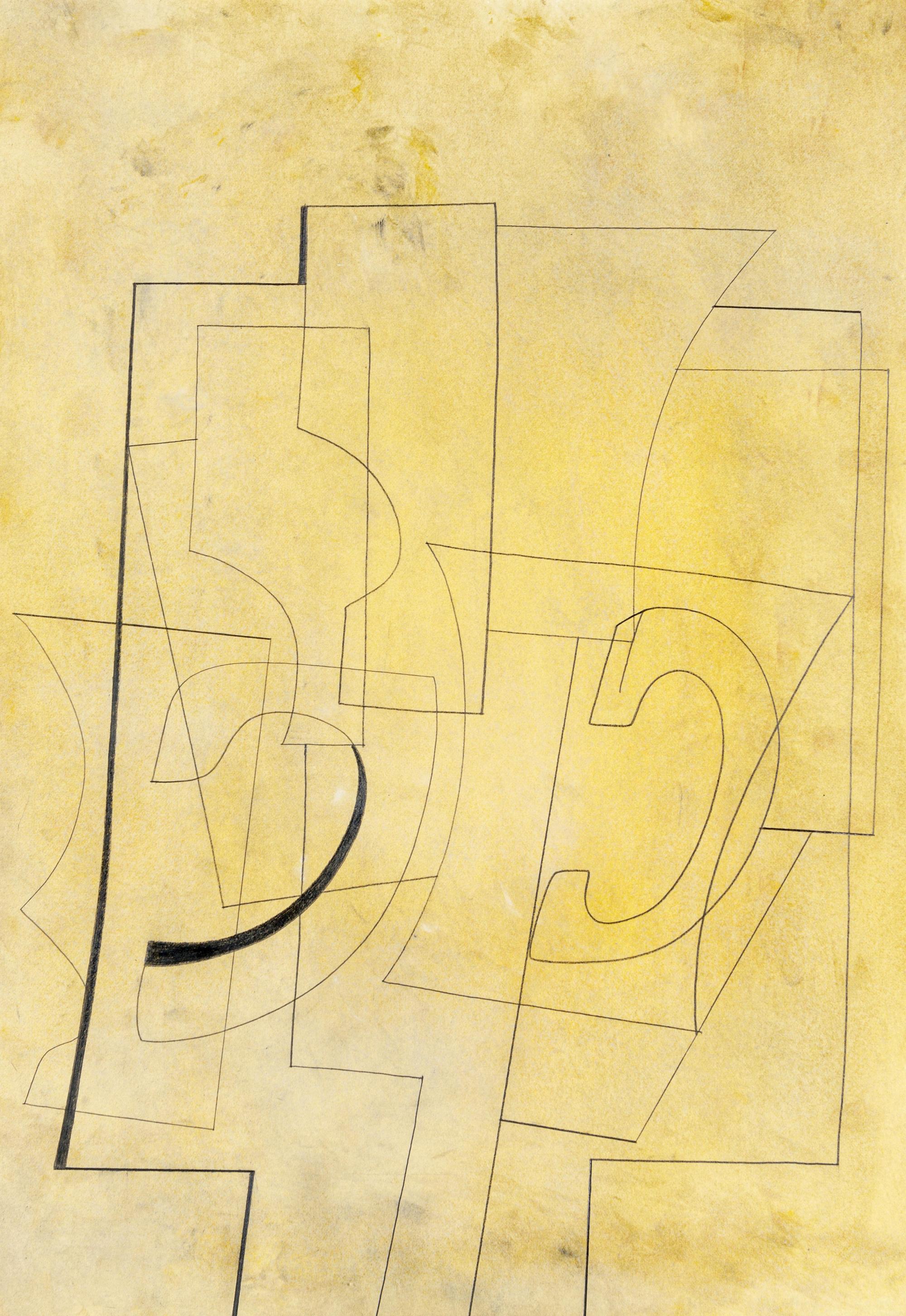 Nov 23-51 ( Still Life on a Yellow Ground)
