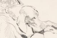 Portrait of E.E. Yore [Portrait of Eeyore from Winnie the Pooh]