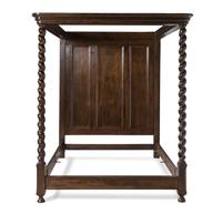 A Jacobean Style Walnut Tester Bed