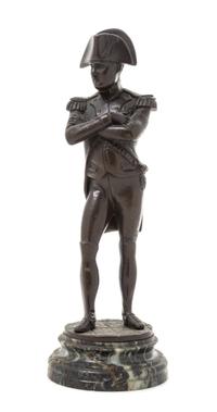 A Continental Bronze Figure Height 9 3/4 inches.