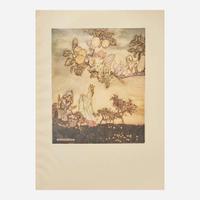 [Children's & Illustrated] [Rackham, Arthur] Phillpotts, Eden A Dish of Apples