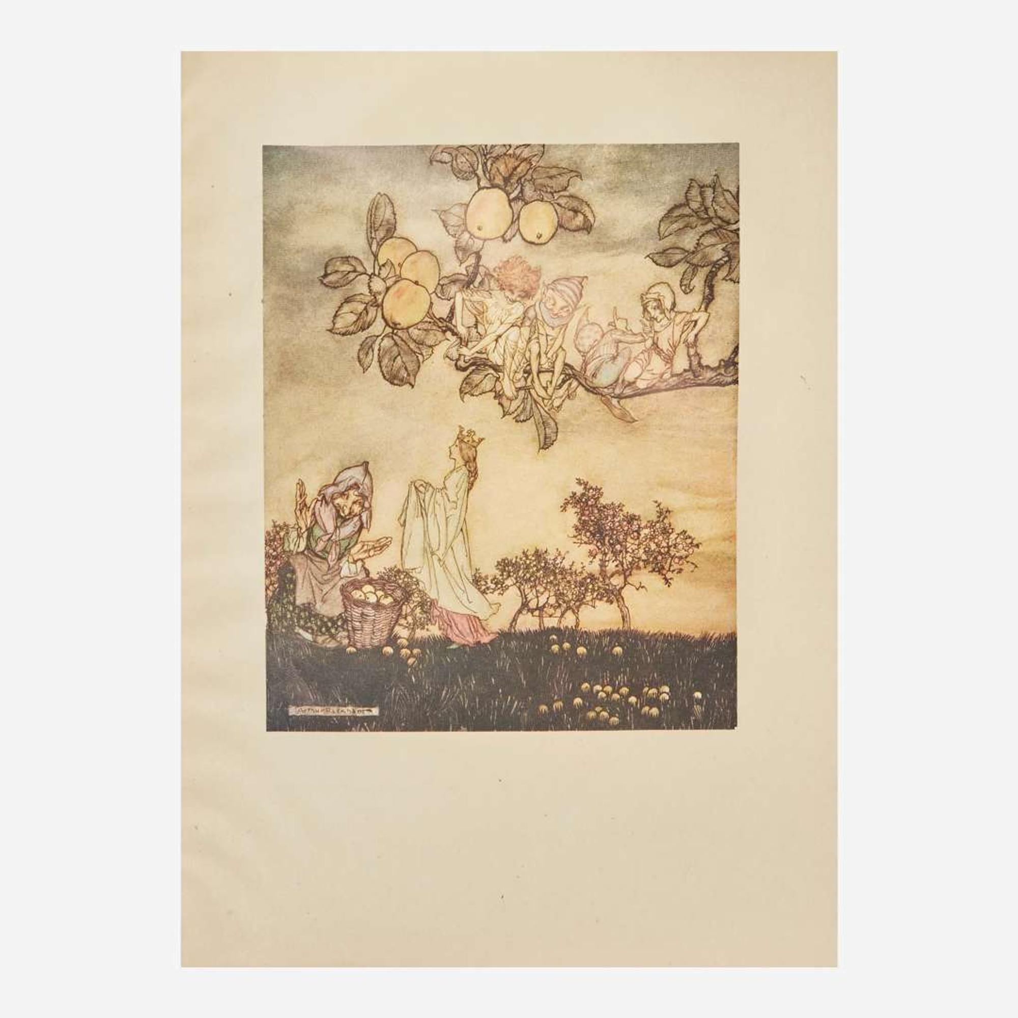 [Children's & Illustrated] [Rackham, Arthur] Phillpotts, Eden A Dish of Apples