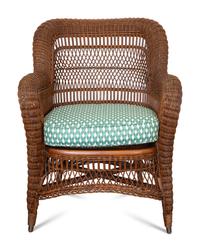 Two Rattan Armchairs