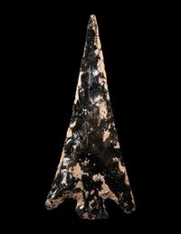 Three Mesoamerican Obsidian Arrowheads