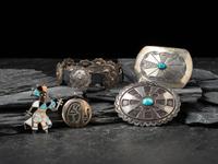 Assortment of Zuni, Hopi, and Navajo Jewelry