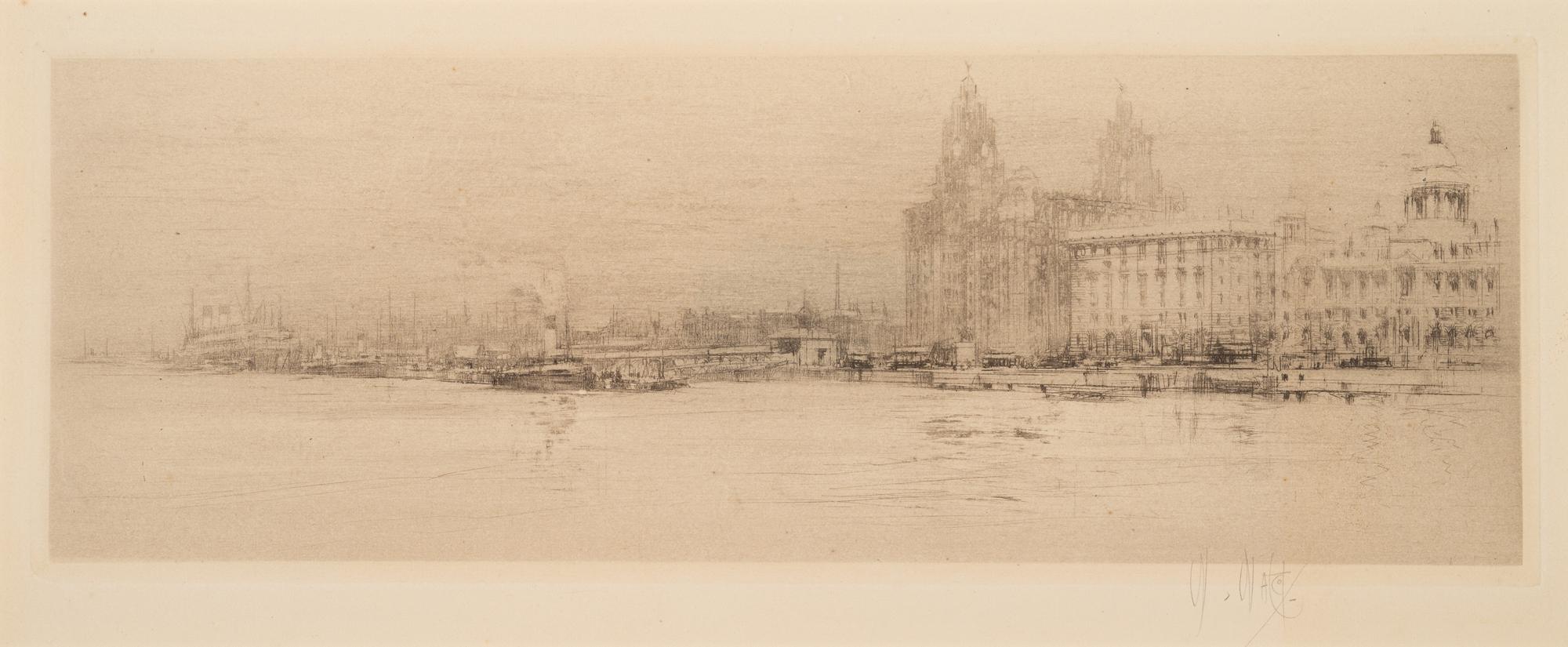The Arteries of Great Britain (set of five prints: The Clyde; The Forth; The Tyne; The Mersey; The Thames)