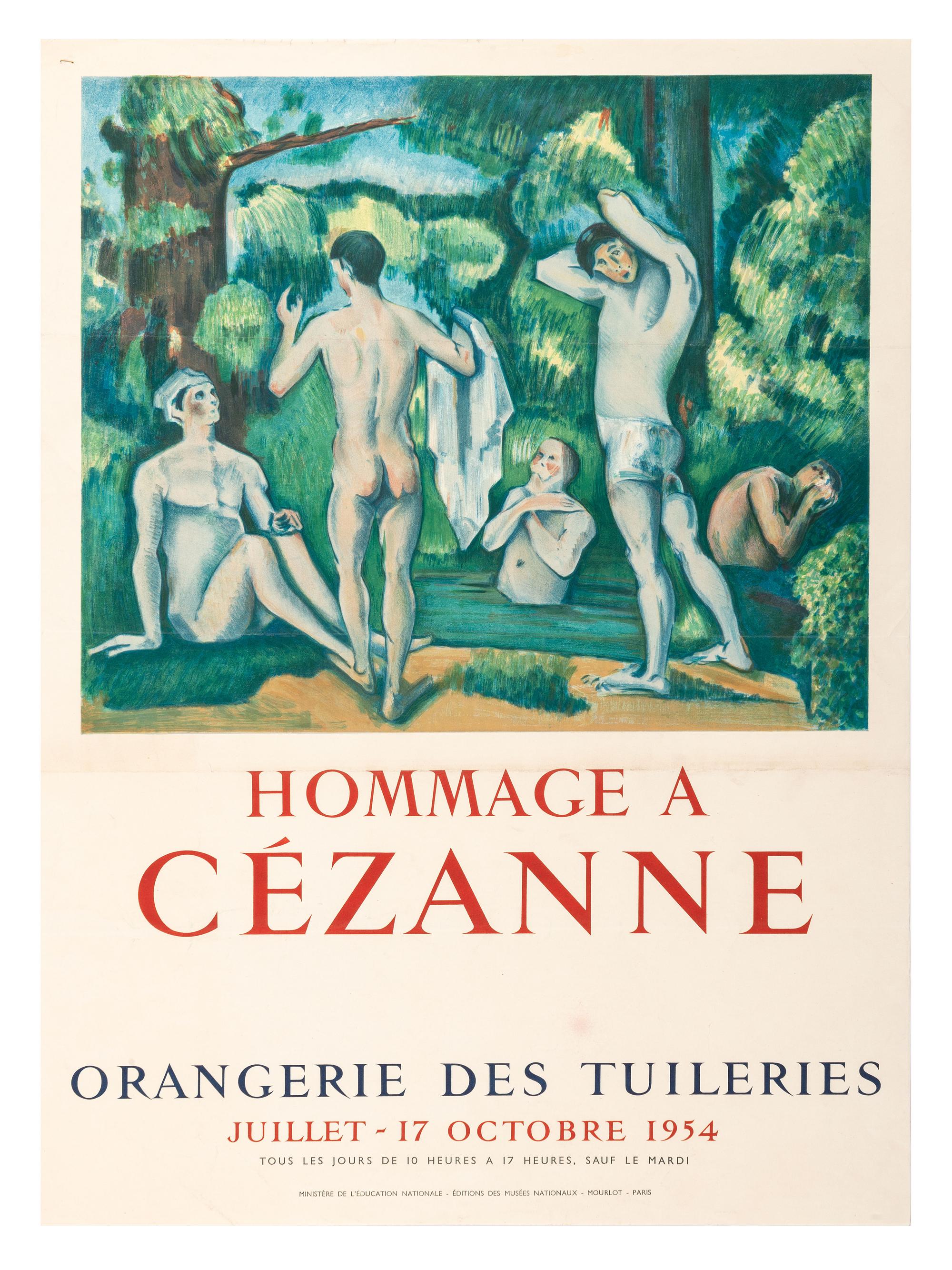 Two Exhibition Posters, Cézanne and Picasso