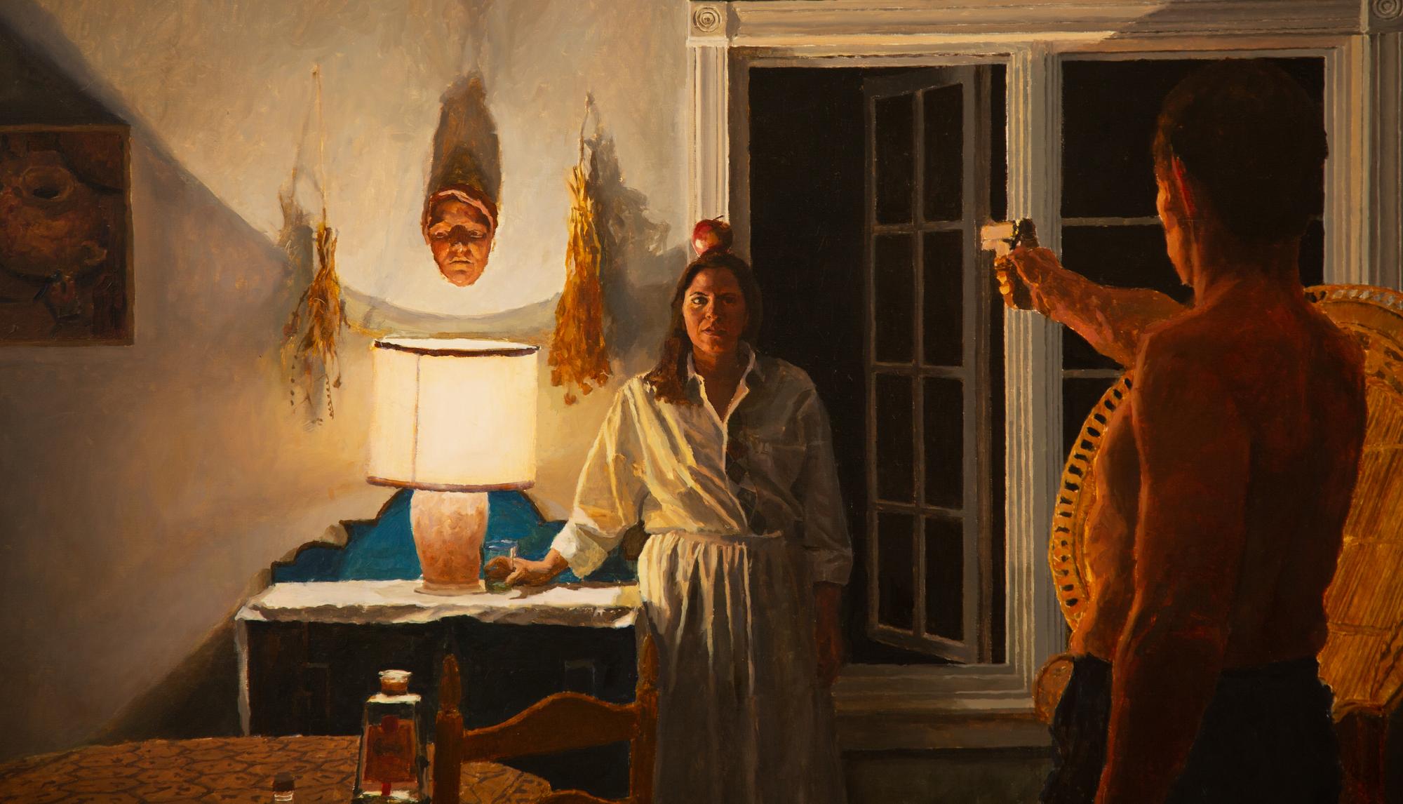 Untitled 'Interior Scene with Figures' , 1993-94