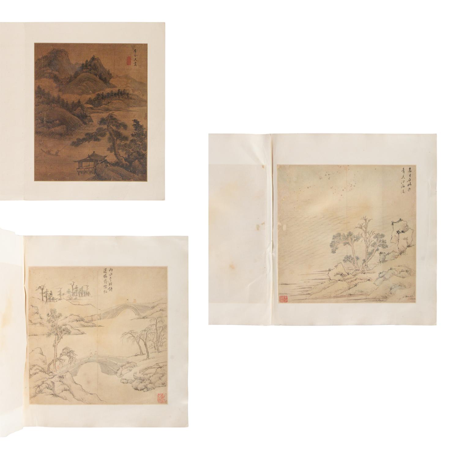 Li Hanmei and two others (Chinese, 17th-18th Century) 李含渼（清康熙）及另二