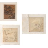 Li Hanmei and two others (Chinese, 17th-18th Century) 李含渼（清康熙）及另二