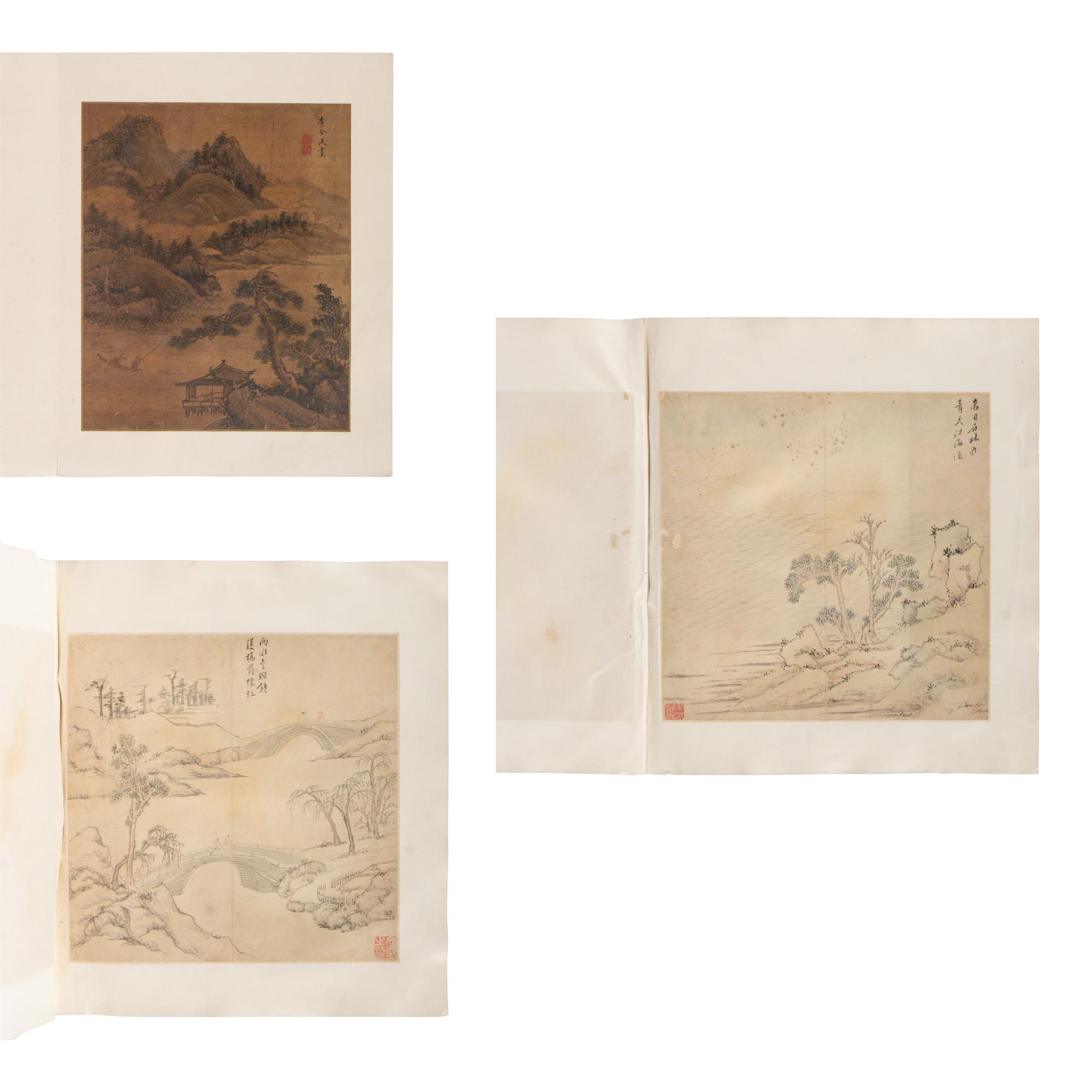 Li Hanmei and two others (Chinese, 17th-18th Century) 李含渼（清康熙）及另二
