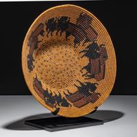 Basket, with Buffalo