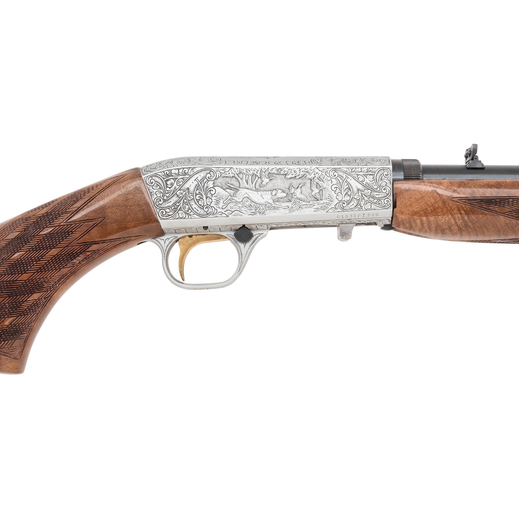 *Browning SA-22 Takedown Rifle with Grade III Engraving