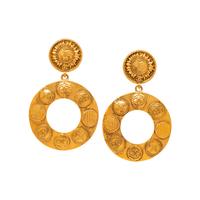 Chanel, Sun & Logo Ear Clips