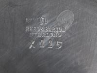 A Set of Eight American Silver Water Goblets, Reed & Barton, Taunton, MA, 1948, each engraved with the monogrammed initial Z.