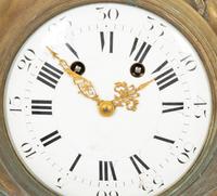 A Louis XV Style Gilt Bronze Cartel Clock