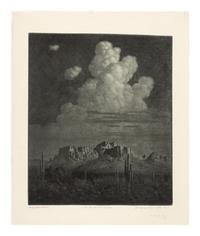 Two Works: On the Apache Trail and Evening - Navajo Country - Arizona