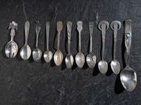 Collection of Navajo Silver Spoons