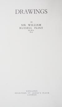 FLINT, WILLIAM RUSSELL Drawings. London, 1950.