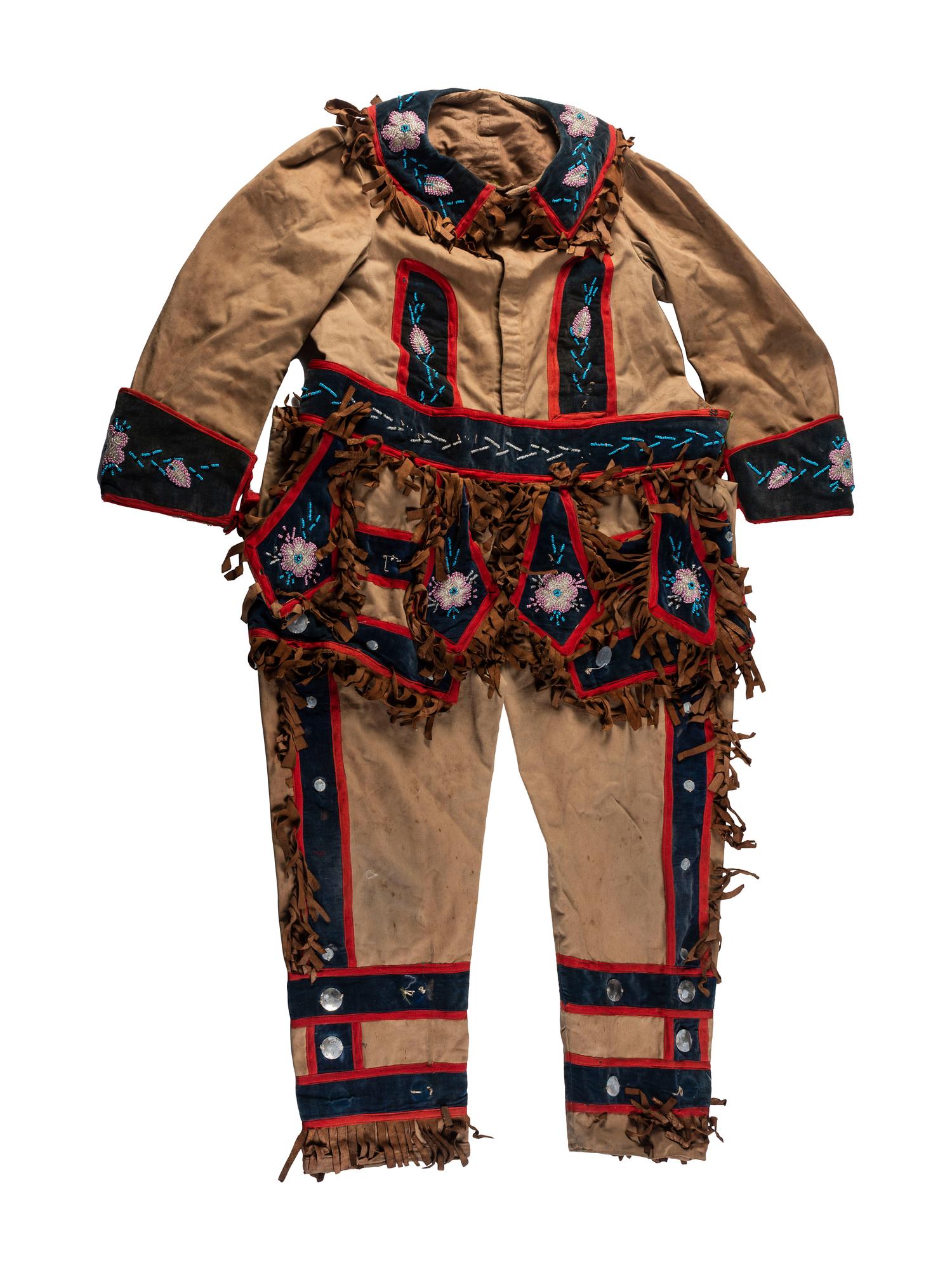 Haudenosaunee Beaded Outfit for Improved Order of Red Men