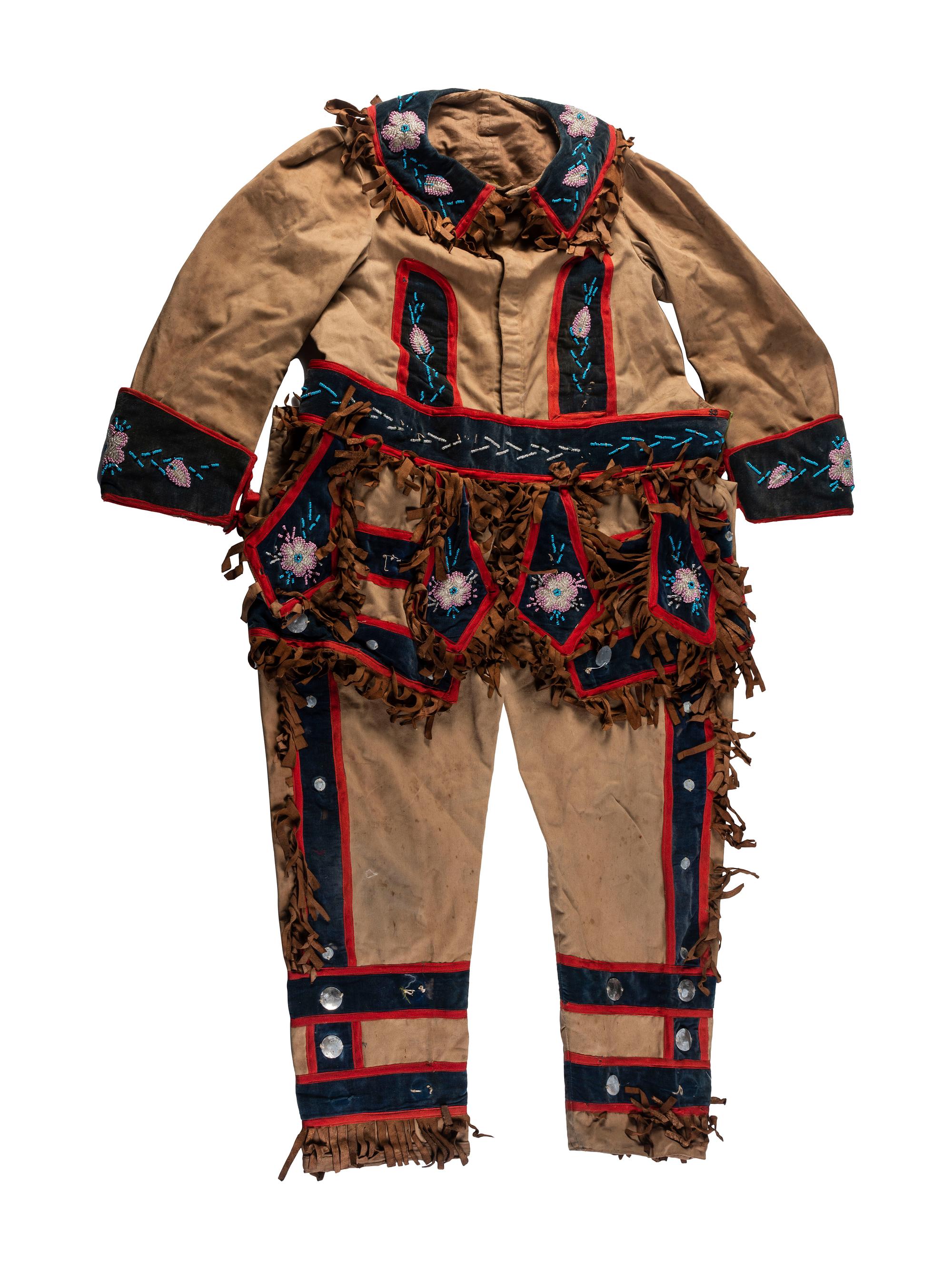 Haudenosaunee Beaded Outfit for Improved Order of Red Men