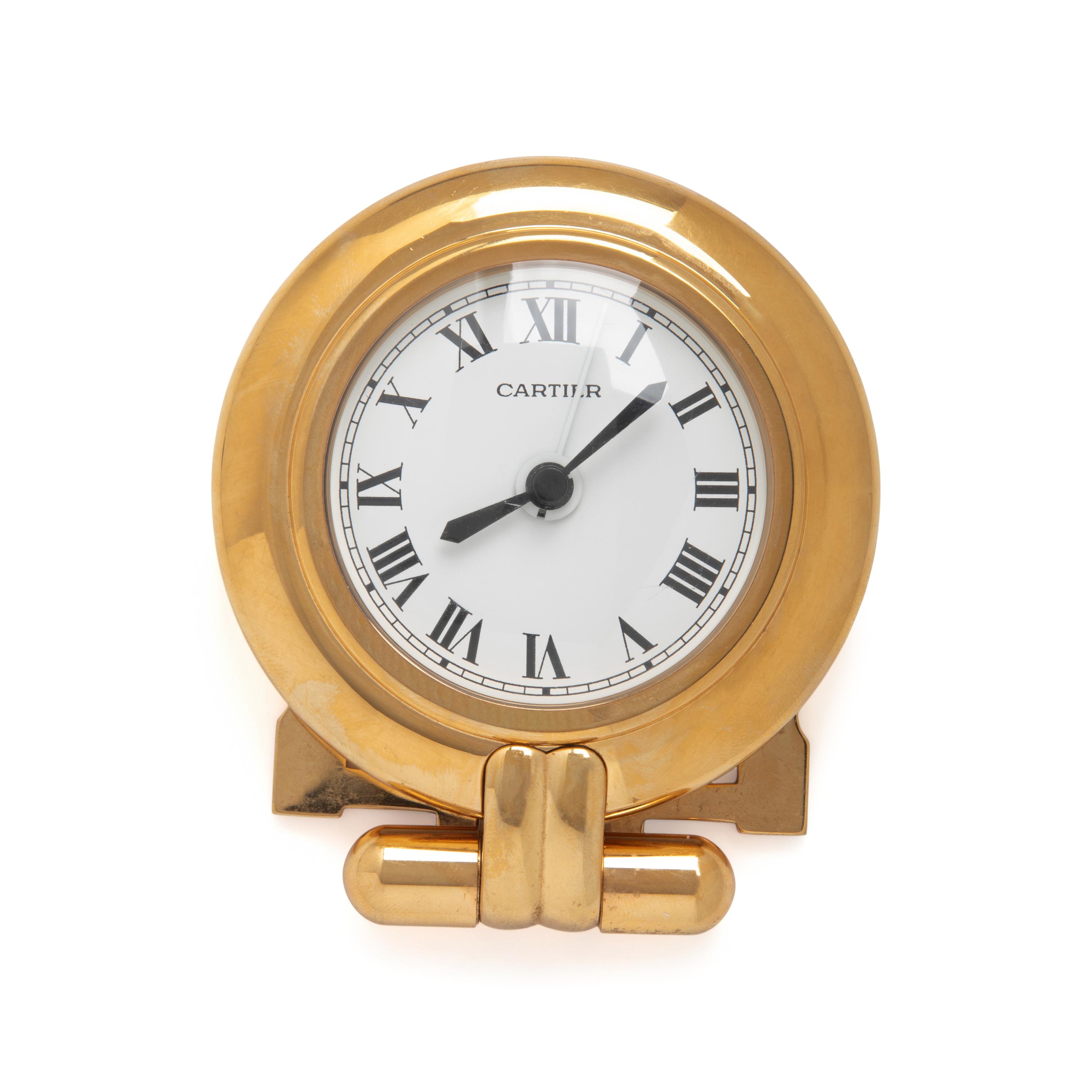 Cartier, Colisée Travel Clock