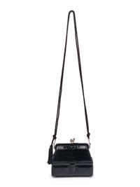 Judith Leiber Black Alligator Bag