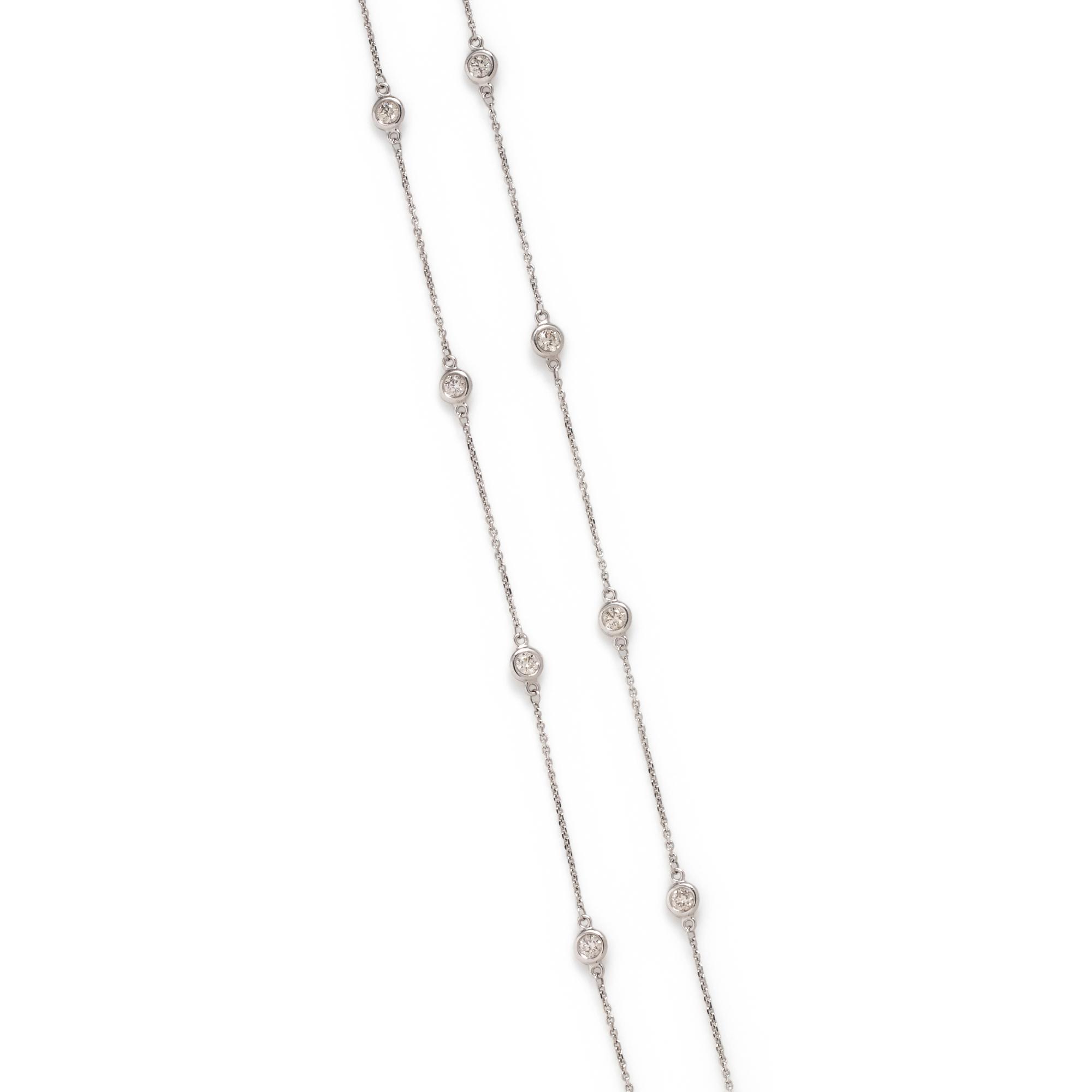 DIAMOND STATION NECKLACE