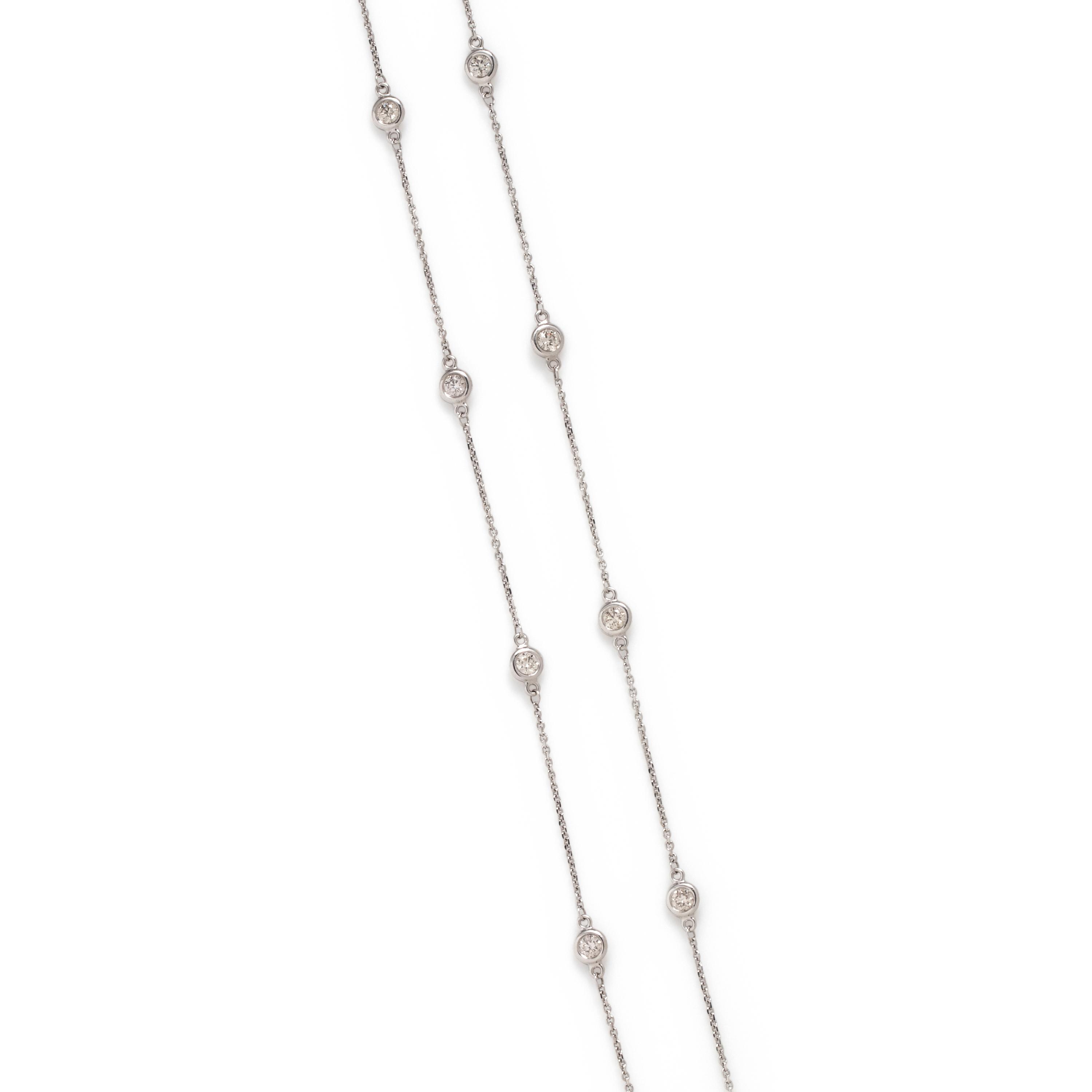 DIAMOND STATION NECKLACE