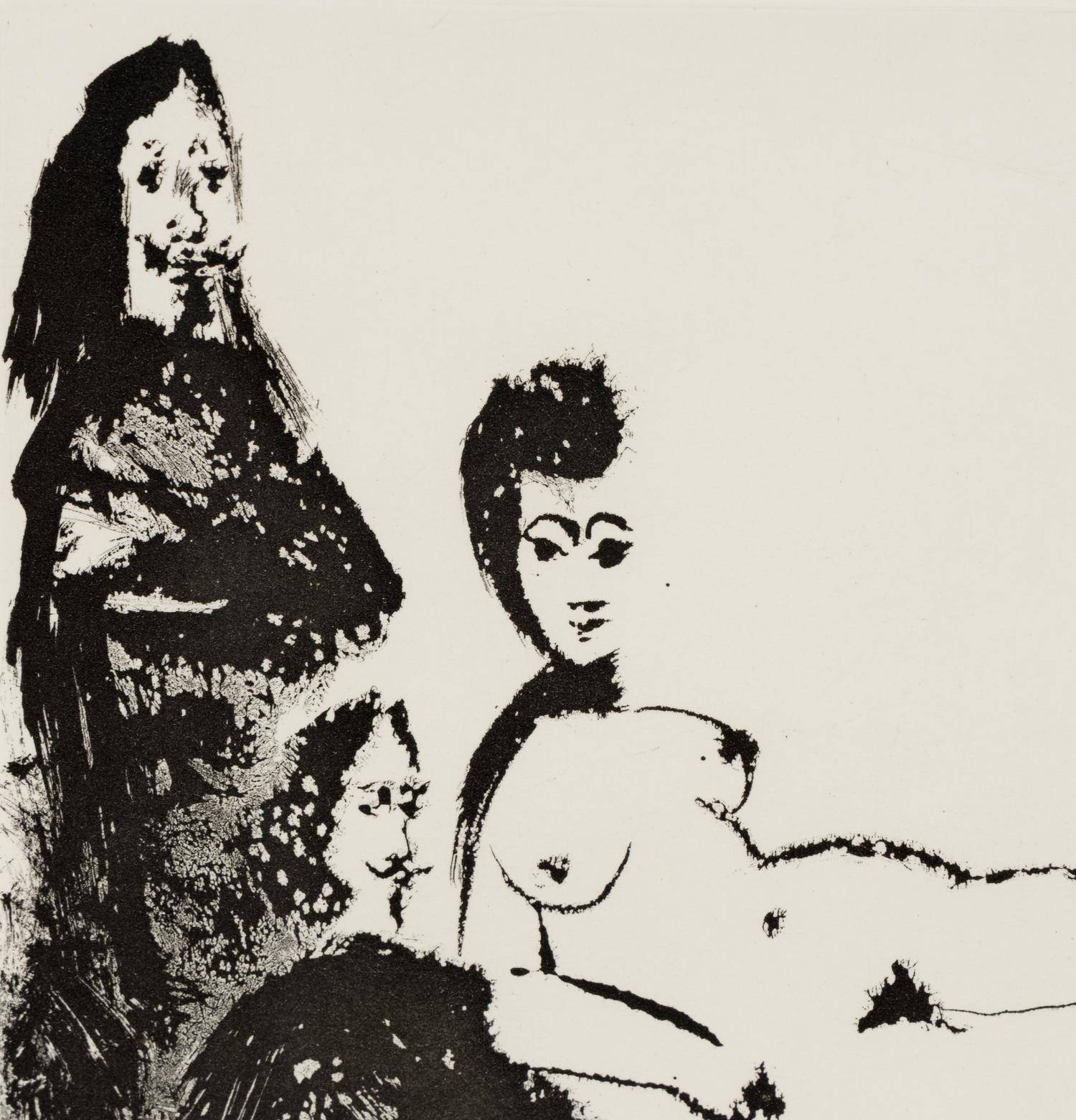 Jacqueline, en Maja nue, avec la Célestine (from Séries 347 ), 1968