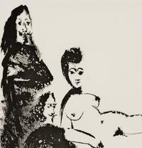 Jacqueline, en Maja nue, avec la Célestine (from Séries 347 ), 1968